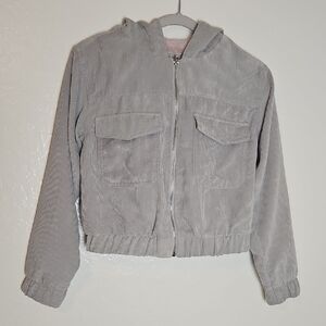 Haute Monde Soft Pink and Gray Jacket